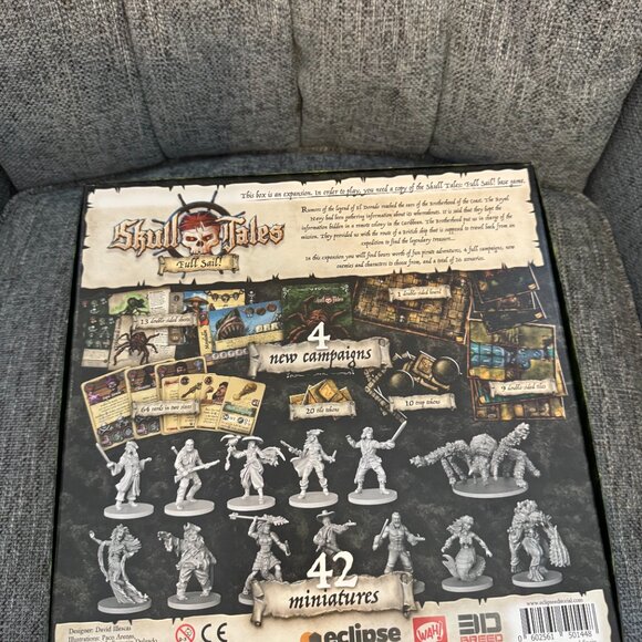 Skull Tales: Full Sail! Mega-Expansion (open, unpunched) Eclipse Editorial - Picture 6 of 15